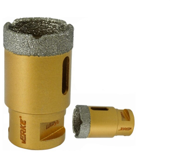 Carota diamantata pentru placi ceramice marmura piatra naturala gresie beton 35 mm Verke 
