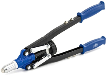 Cleste manual pentru nituit 3.2 - 6.4 mm 4 capete interschimbabile Satra 