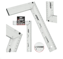 Echer aluminiu pentru tamplarie 250 mm Verke 