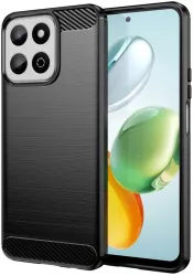 Husa pentru Honor 200 Smart / X7c - Techsuit Carbon Silicone - Black 