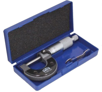 Micrometru de exterior dimensiuni 0-25 mm rezolutie 0.01 mm Satra 