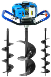 Motoburghiu 5.2 Cp 3 burghie 15 20 25 Cm Freza Foreza Pamant Baug 