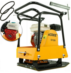 Placa vibranta cu motor pe benzina 6.5cp 59cm x 45cm 98kg Compactoare Verke 
