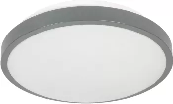 Plafoniera VIRONE SELENE CL/2XE27-10MV/G 2xE27 max. 2x60W senzor de miscare IP54 IK07 metal/plastic gri 