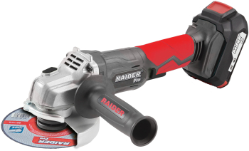 Polizor unghiular pe acumulator RDP-KBAG20 4 Ah 125 mm Raider 030242 