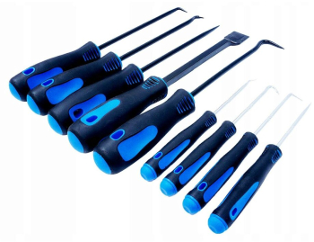 Set carlige si raclete 9 piese Silver 