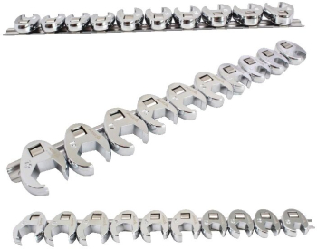 Set chei inelare semideschise 3/8 10-19 mm 10 piese Asta 
