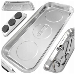 Tava magnetica dreptunghiulara pentru atelier din metal 360 X 160mm Verke 