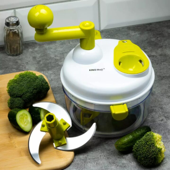 Tocator manual multifunctional pentru legume si fructe Kinghoff 