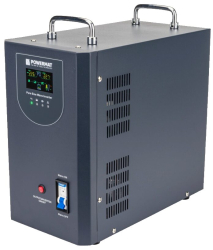 UPS stabilizator de tensiune 220V sursa de alimentare de urgenta eran LCD 3000VA / 2400W Powermat 