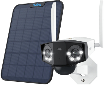 Camera de supraveghere 4G - LTE cu Panou Solar Reolink DUO 2 G750 baterie reincarcabila detectare Persoana/Vehicul rezolutie 6MP unghi 