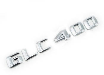 Emblema GLC 400 pentru spate portbagaj Mercedes chrom 