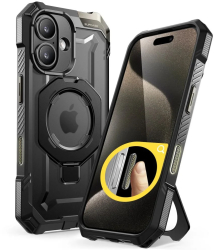 Husa pentru iPhone 16 Plus - Supcase Unicorn Beetle Defender - Black 