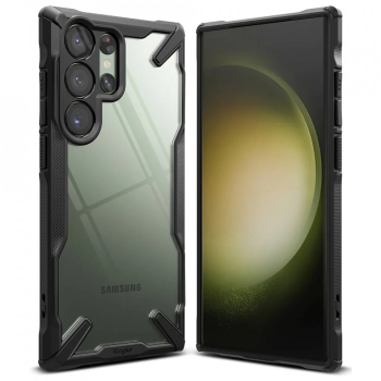 Husa pentru Samsung Galaxy S23 Ultra - Ringke Fusion X - Black 
