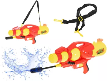 Pistol Lansator de apa pentru copii model MEGA XXL volum 2400 ml dimensiune 60cm 