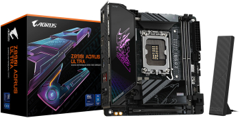 Placa de baza GIGABYTE Z890I AORUS ULTRA LGA1851 DDR5 BT Wi-Fi Mini-ITX Negru 
