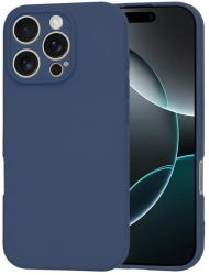 Husa pentru iPhone 16 Pro - Techsuit SoftFlex - Navy Blue 