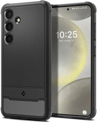 Husa pentru Samsung Galaxy S24 FE - Spigen Rugged Armor - Matte Black 