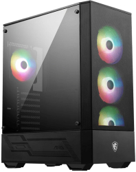 Carcasa MSI MAG FORGE 112R Mid-Tower RGB Negru 