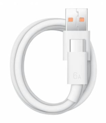 Cablu Date Honor Magic5 Lite USB-A To USB-C 6A 66W Alb Service Pack 