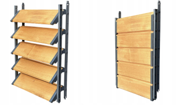 Kit pentru 10 lamele - material compozit pentru 10 lamele DIY - Jaluzele de terasa 