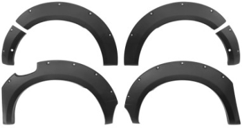 Aparatori aripa overfender Ford Ranger T9 WildTrak Double Cab 4 portiere 2022-2024 - pentru varianta cu senzori de parcare 