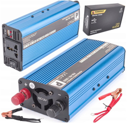 Convertor de tensiune auto Invertor tensiune 12V 230V 1500W Powermat 