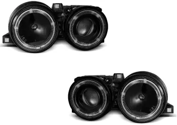 Faruri ANGEL EYES BMW E30 Negru LPBM18 
