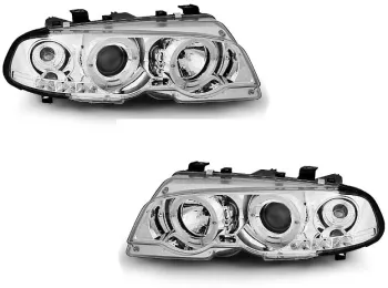 Faruri ANGEL EYES BMW Seria 3 E46 Coupe 99-03 CHROME LPBM48 