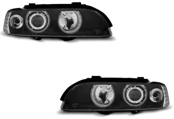 Faruri ANGEL EYES CCFL BMW E39 1995-2003 Negru LPBME8 