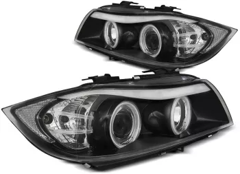 Faruri ANGEL EYES CCFL BMW E90/E91 05-08 Negru LPBMH7 