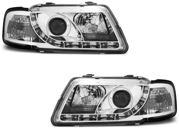 Faruri DRL AUDI A3 8L 1996-2000 Crom LPAU61
