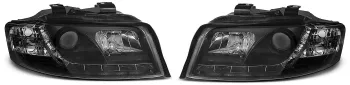 Faruri LED AUDI A4 B6 2000-2004 Black Model LPAU32 