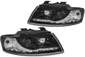 Faruri LED AUDI A4 B6 CABRIO 2002-2006 Black LPAUF4 