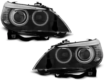 Faruri XENON Faruri D2S ANGEL EYES CCFL Negru potrivite pentru BMW E60/E61 03-04 LPBMC7 