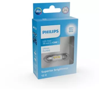 Led auto Alb C5w sofit Philips Ultinon Pro7000 SL 38 mm 