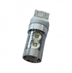 Led Auto Alb W21/5W T20 50W Canbus cu Leduri CREE 