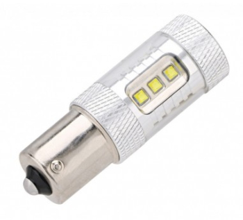 Led auto ROSU 80W BA15S / P21W 12V-24V Canbus led CREE Rosu 