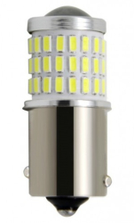 Led Auto Rosu BA15S P21W cu 54 SMD 3014 9-50V BA15S-54SMD-3014-ROSU 