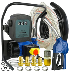 Pompa pentru transfer combustibil motorina cu contor 220 V 600 W 40 l/min Verke