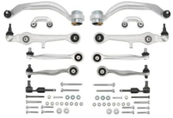 Set 13 piese reparatie bara stabilizatoare Audi A4 B6 B7 si Seat Exeo Metzger 