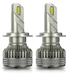 Set 2 leduri H7 Canbus pentru far auto putere 48W luminozitate 14.000 Lm 12V 