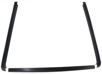 Set 3 Ornamente protectie margine bena negru mat Ford Ranger T9 2022-prezent 