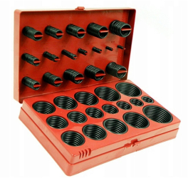 Set de 419 inele oring resistente la ulei Silver