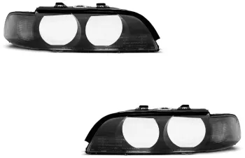 Set Sticla Far BMW Seria 5 1995-2000 Black LPBM30 