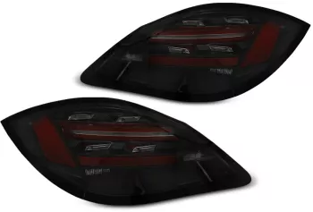 Stopuri bara LED Negru Fumurii SEQ potrivite pentru PORSCHE BOXSTER / CAYMAN 987 09-12 LDPO23 