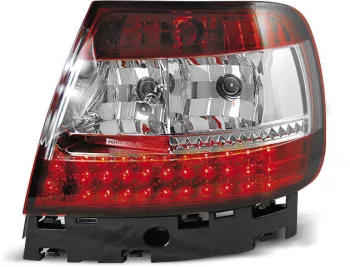 Stopuri LED AUDI A4 B5 1994-2000 Rosu Alb LDAU25 
