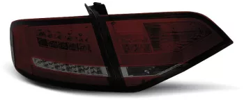 Stopuri LED AUDI A4 B8 2008-2011 Rosu Fumuriu LDAU98 