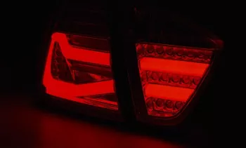 Stopuri Led Bar BMW Seria 3 LED E90 2005-2008 Rosu Fumuriu Semnal LED LDBMF6 