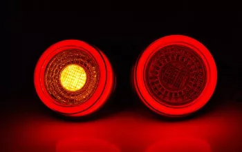 Stopuri LED FERRARI F355 F360 1994-2005 Rosu-Alb LDFR01 